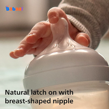 Philips Avent Natural Baby Feeding Bottles (260ml, 3pcs)