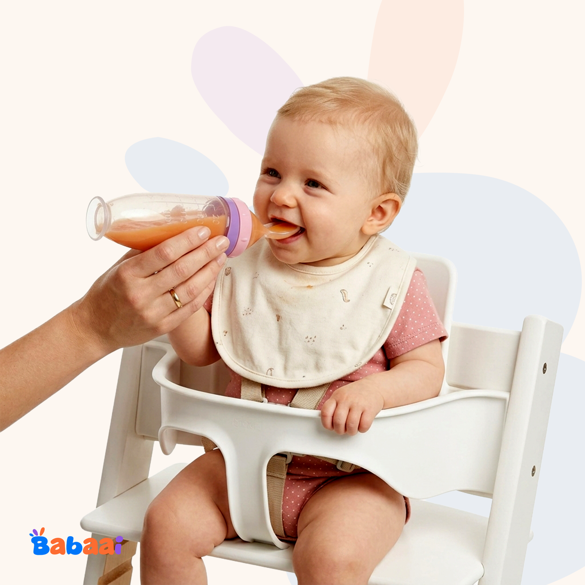 Silicone Baby Spoon Feeder -120ml